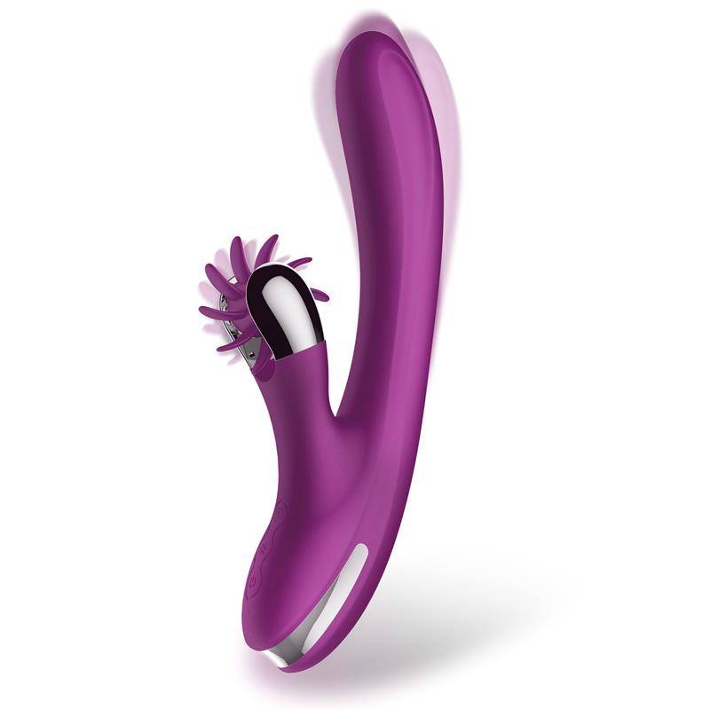 VIBRADOR CON RUEDA ESTIMULADORA 1 VIBRADOR CON RUEDA ESTIMULADORA