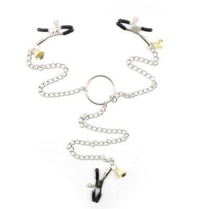 PINZAS CADENA PEZONES Y CLÍTORIS