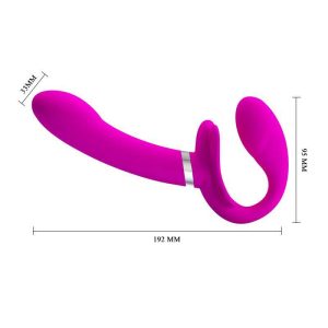 VIBRADOR DOBLE SIN ARNÉS