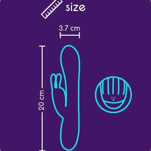 VIBRADOR DOBLE CONEJITO