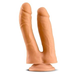 DILDO DOBLE REALISTA CON VENTOSA