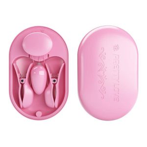 PINZAS ELECTROESTIMULACIÓN CON HUEVO VIBRADOR