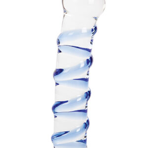 DILDO CRISTAL AZUL