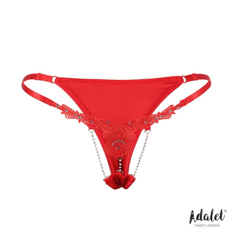 TANGA ROJO BRILLANTES 3 TANGA ROJO BRILLANTES - Imagen 3