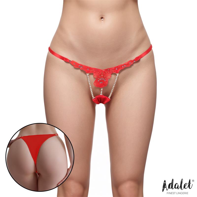 TANGA ROJO BRILLANTES 1 TANGA ROJO BRILLANTES