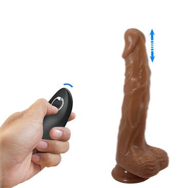 VIBRADOR REALISTA CON THRUSTING Y ROTACIÓN CON MANDO 2 VIBRADOR REALISTA CON THRUSTING Y ROTACIÓN CON MANDO - Imagen 2