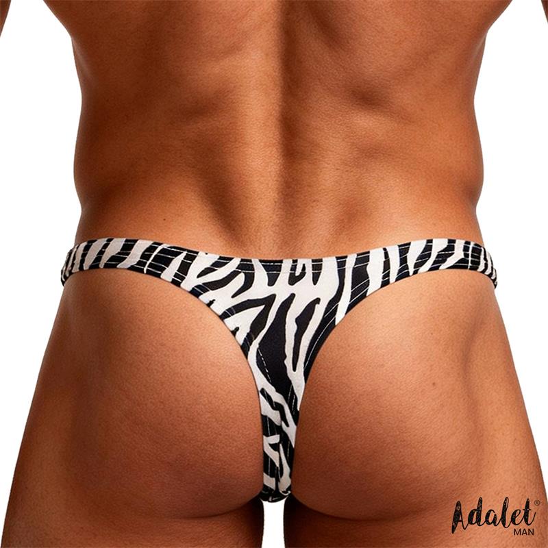 TANGA HOMBRE CEBRA 2 TANGA HOMBRE CEBRA - Imagen 2